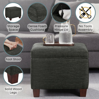 Madison Storage Ottoman