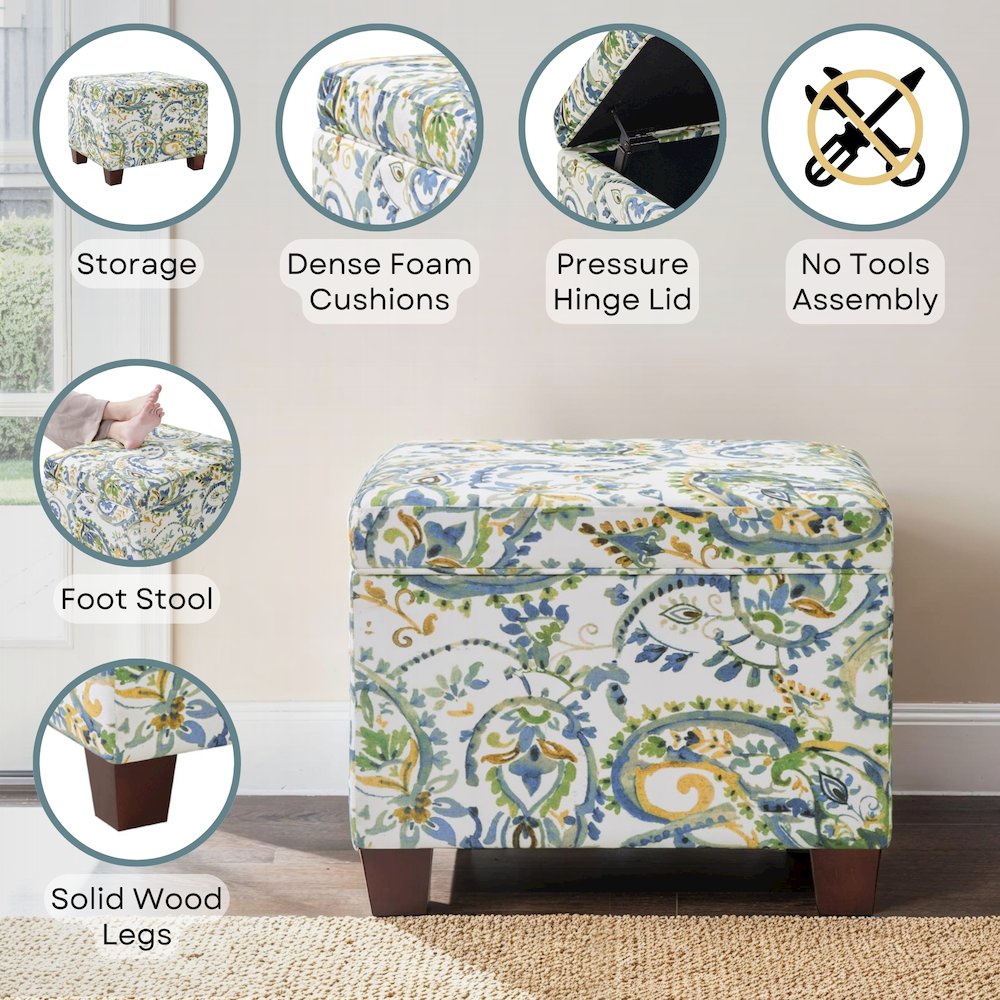 Madison Storage Ottoman