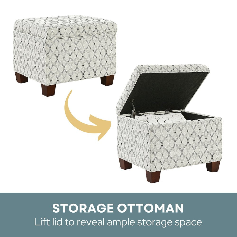 Madison Storage Ottoman