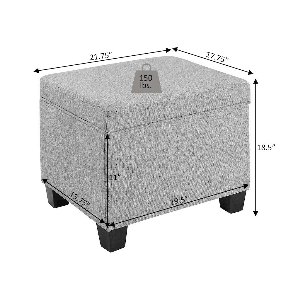 Madison Storage Ottoman