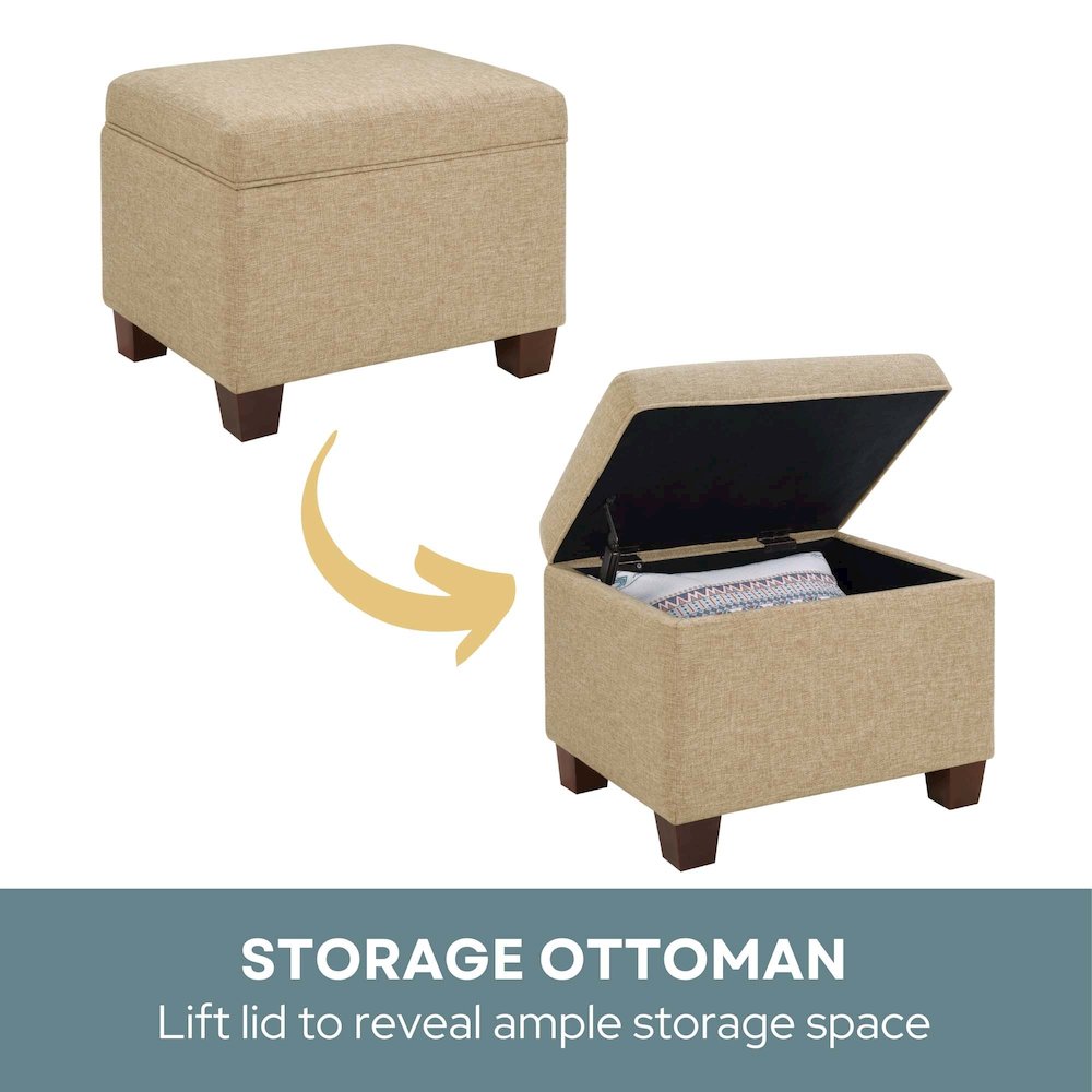 Madison Storage Ottoman