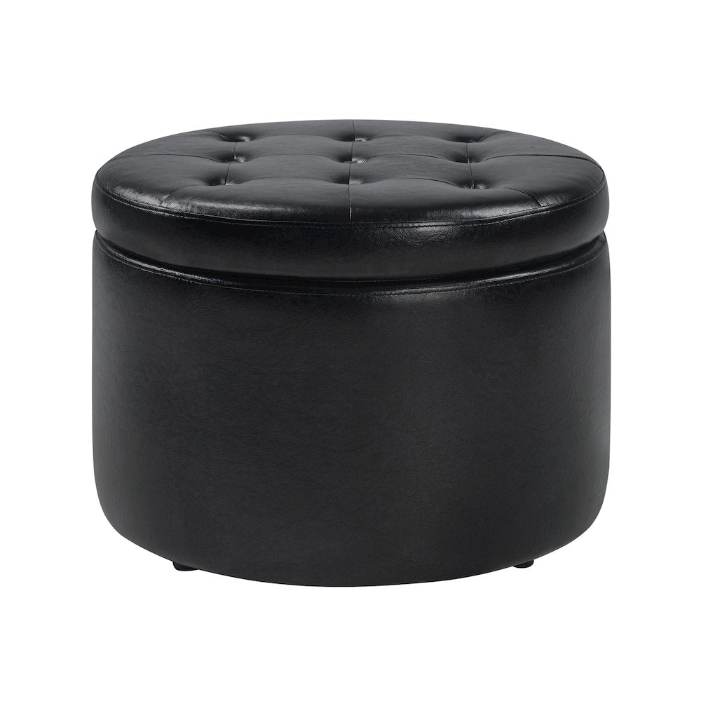 Designs4Comfort Round Shoe Ottoman