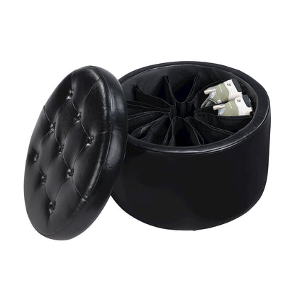 Designs4Comfort Round Shoe Ottoman