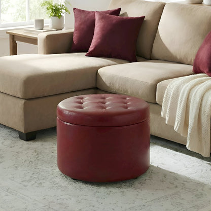 Designs4Comfort Round Shoe Ottoman