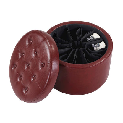 Designs4Comfort Round Shoe Ottoman