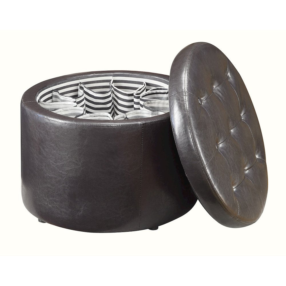 Designs4Comfort Round Shoe Ottoman