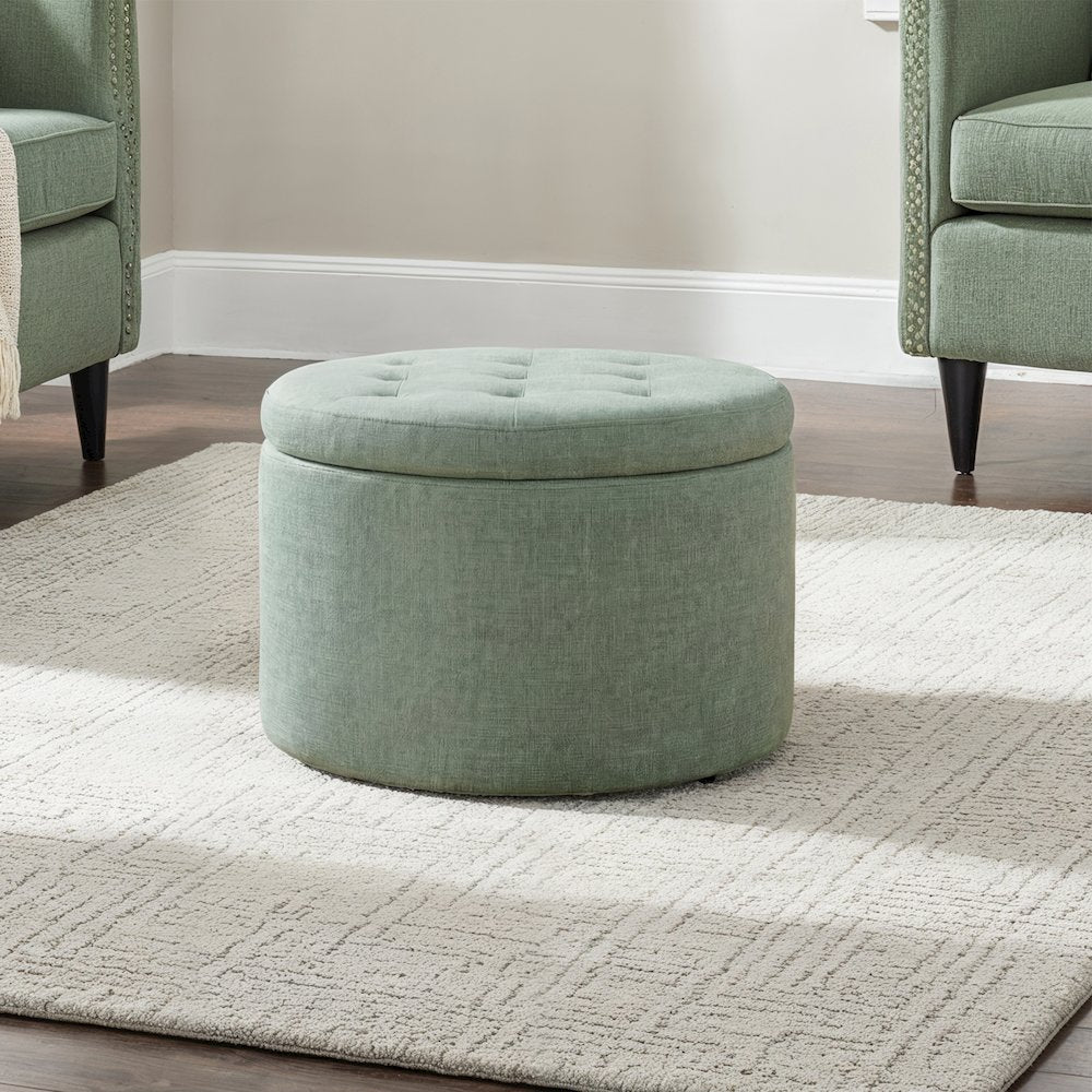Designs4Comfort Round Shoe Ottoman