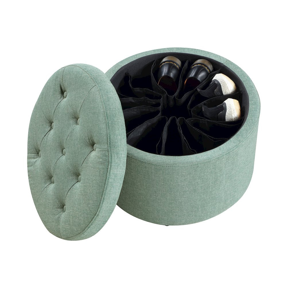 Designs4Comfort Round Shoe Ottoman