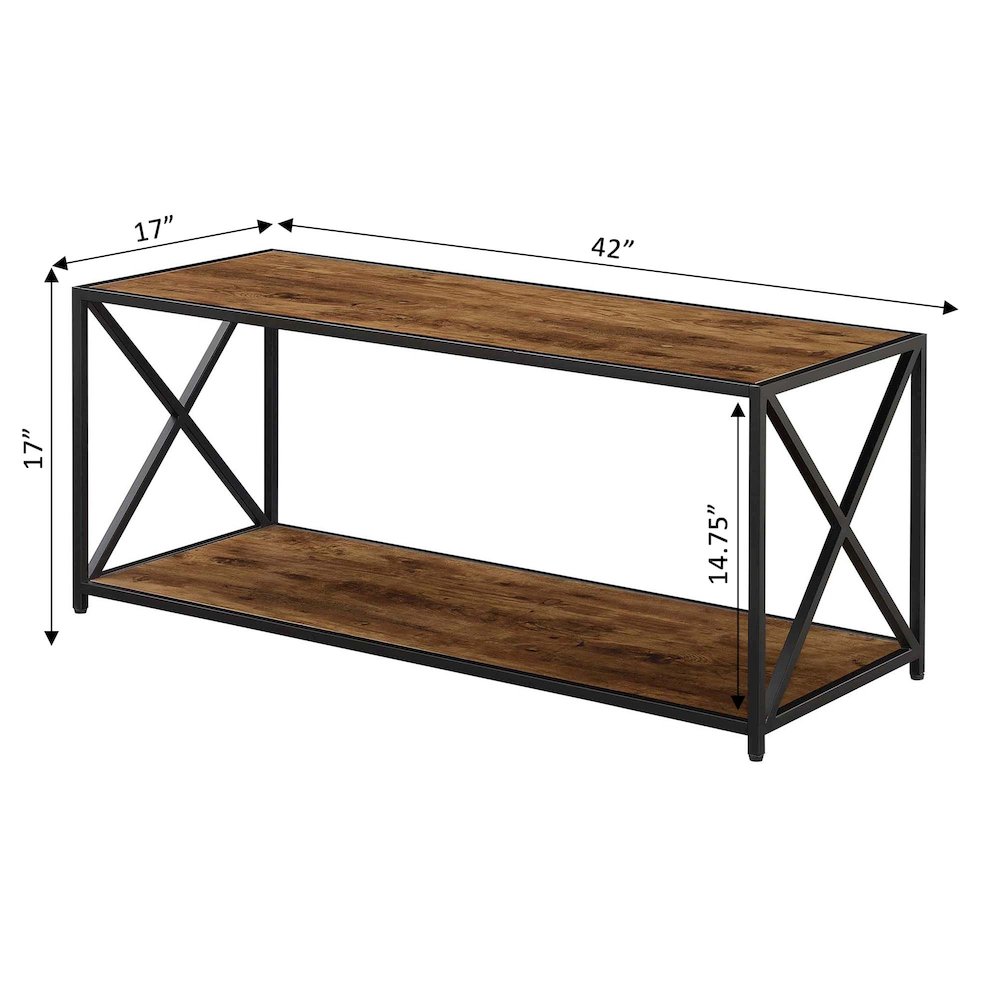 Tucson Coffee Table with Shelf