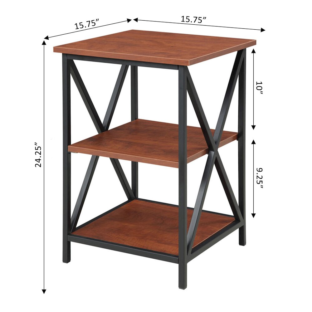 Tucson 3 Tier End Table