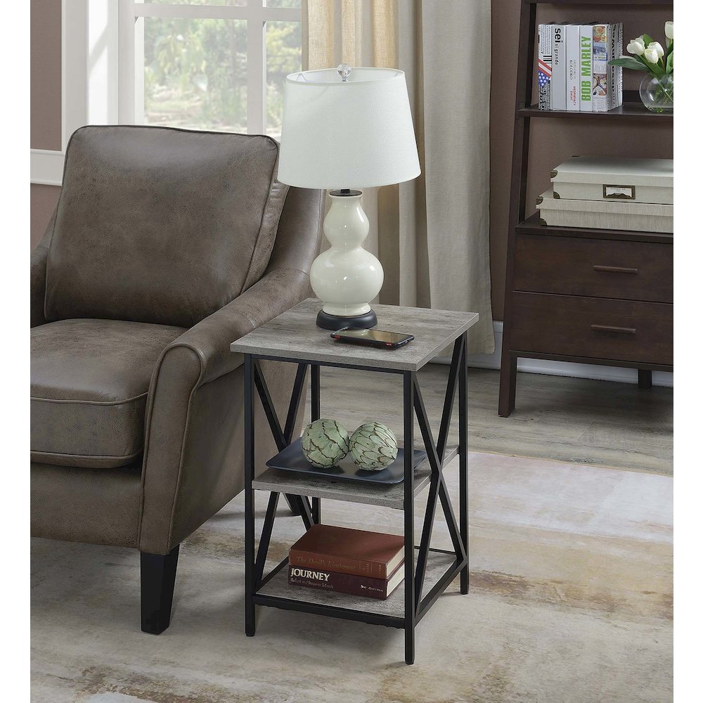 Tucson 3 Tier End Table