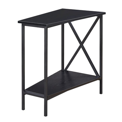 Tucson Wedge End Table with Shelf