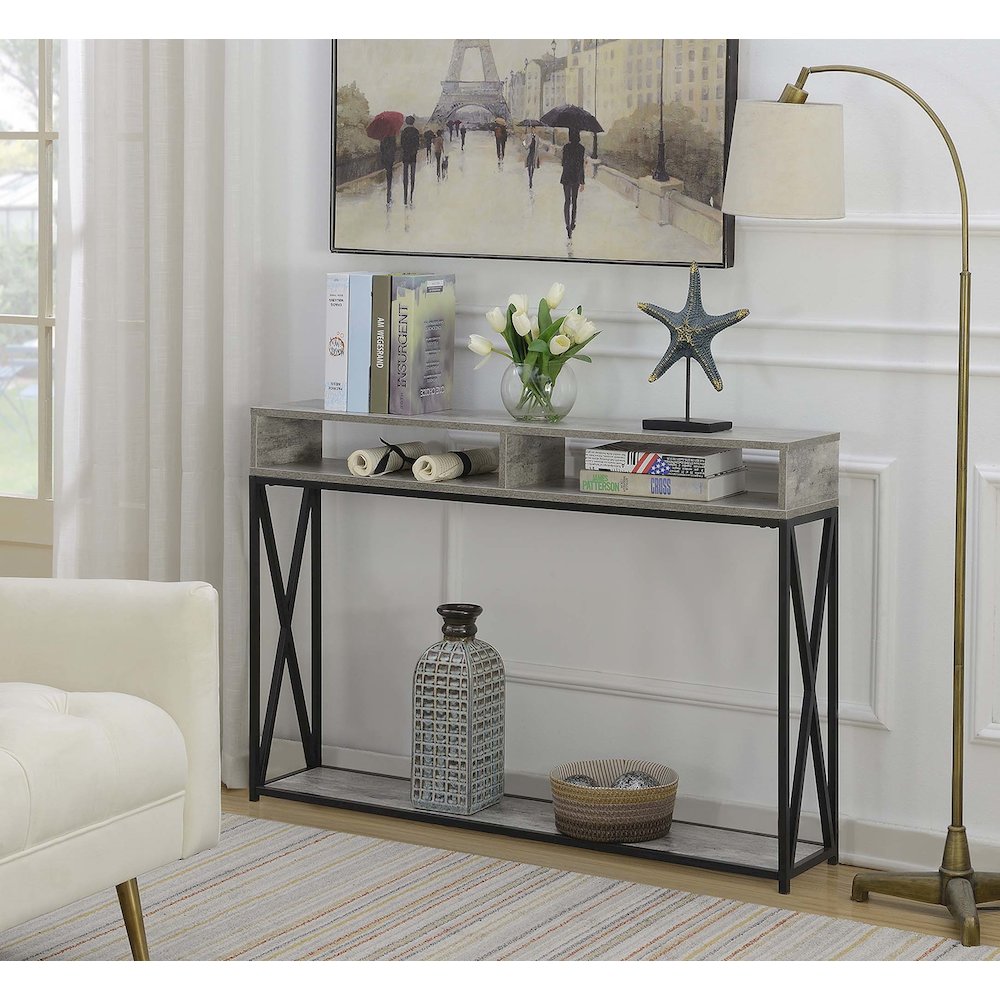 Tucson Deluxe 2 Tier Console Table
