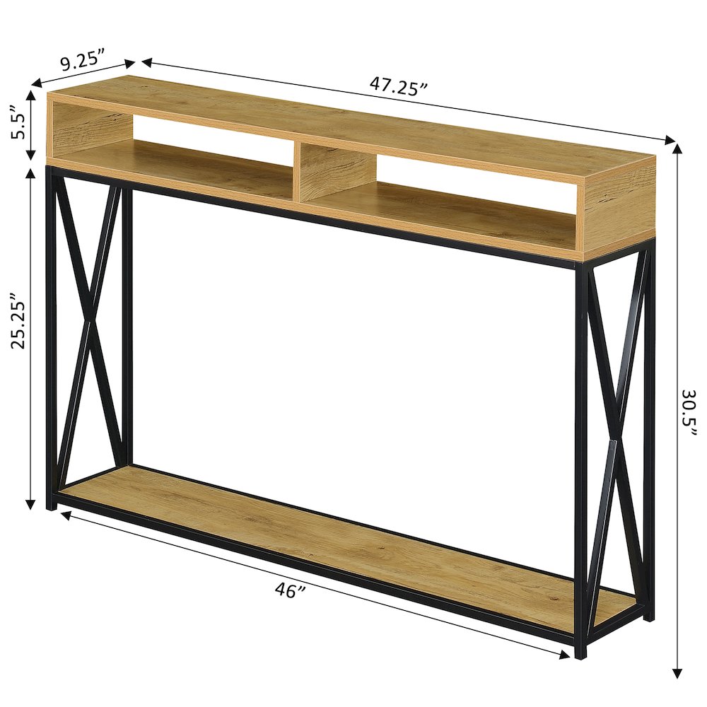 Tucson Deluxe 2 Tier Console Table