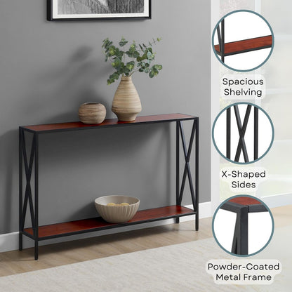 Tucson Console Table with Shelf