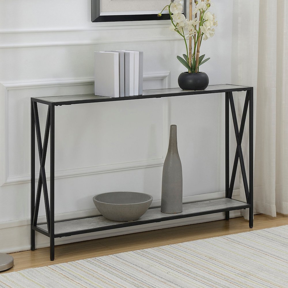 Tucson Console Table with Shelf