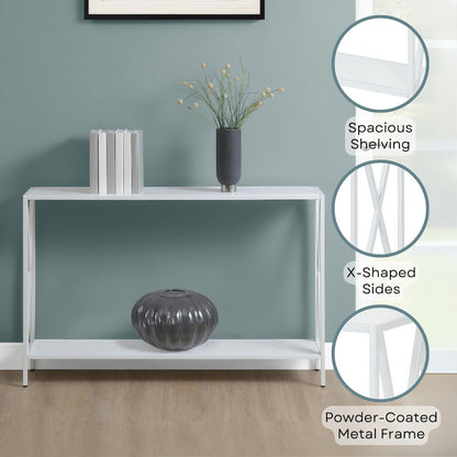 Tucson Console Table with Shelf