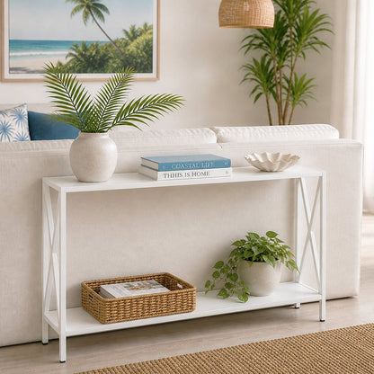 Tucson Console Table with Shelf
