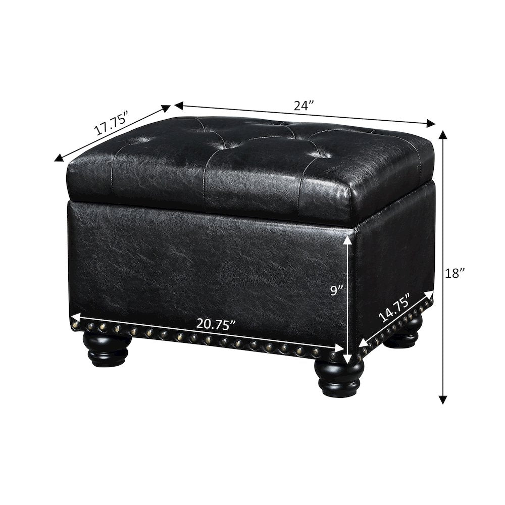 6th Avenue Storage Ottoman