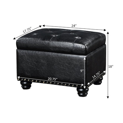 6th Avenue Storage Ottoman