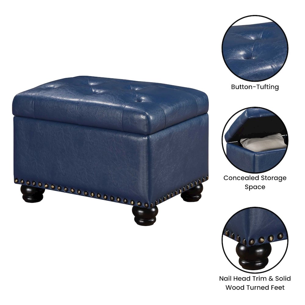 5th Avenue Storage Ottoman