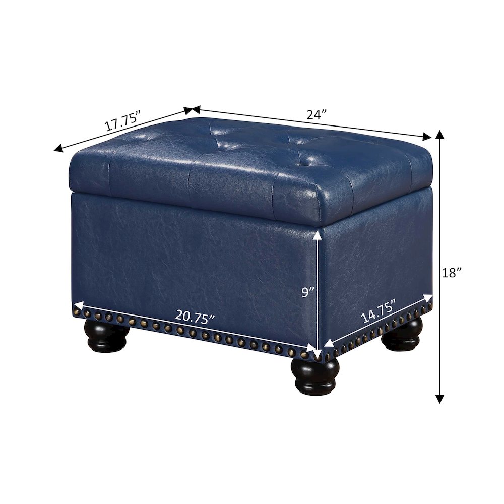 5th Avenue Storage Ottoman