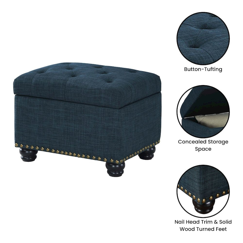 5th Avenue Storage Ottoman