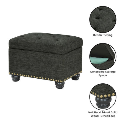5th Avenue Storage Ottoman