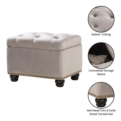 5th Avenue Storage Ottoman
