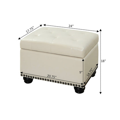 5th Avenue Storage Ottoman