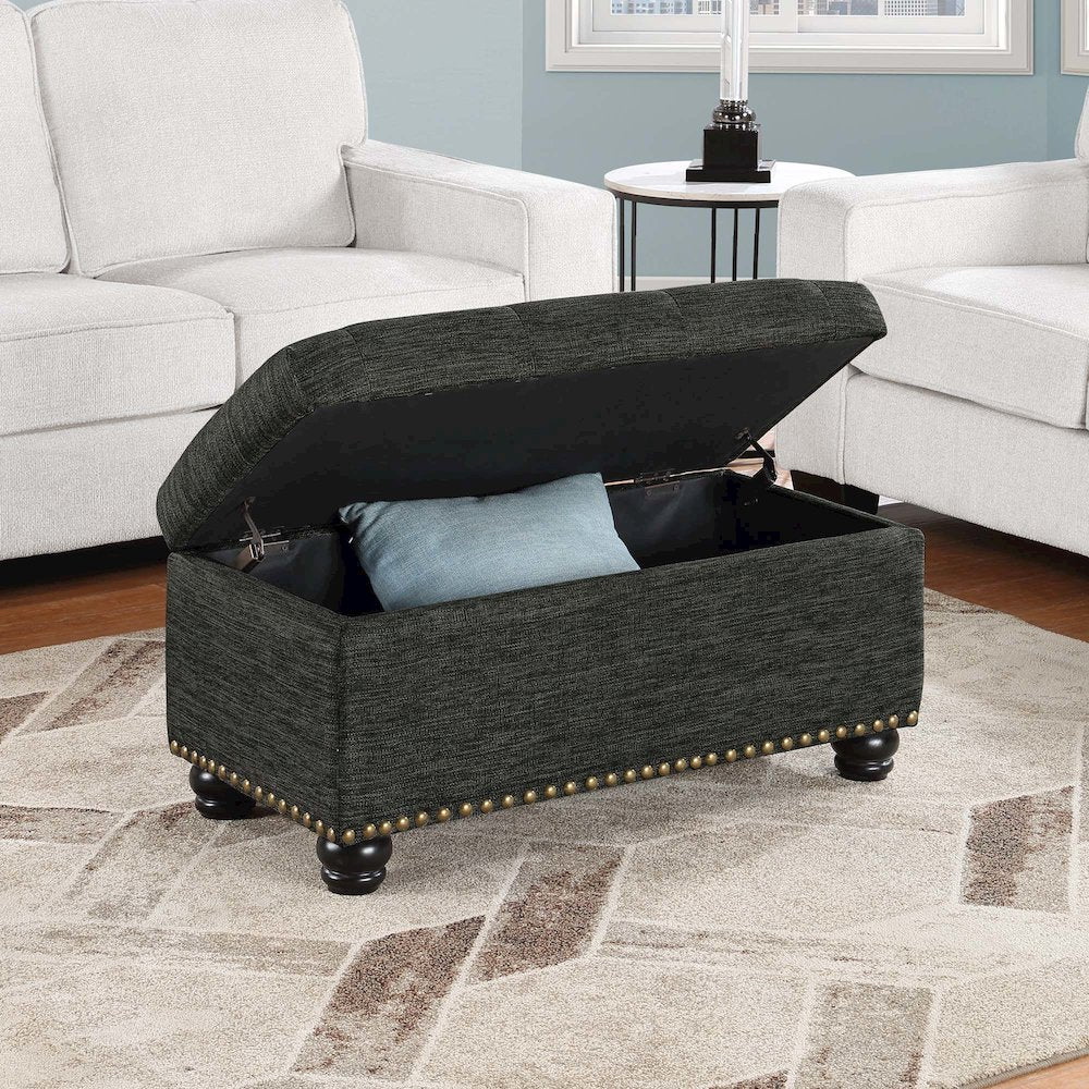 Designs4Comfort 7th Avenue Storage Ottoman Bench