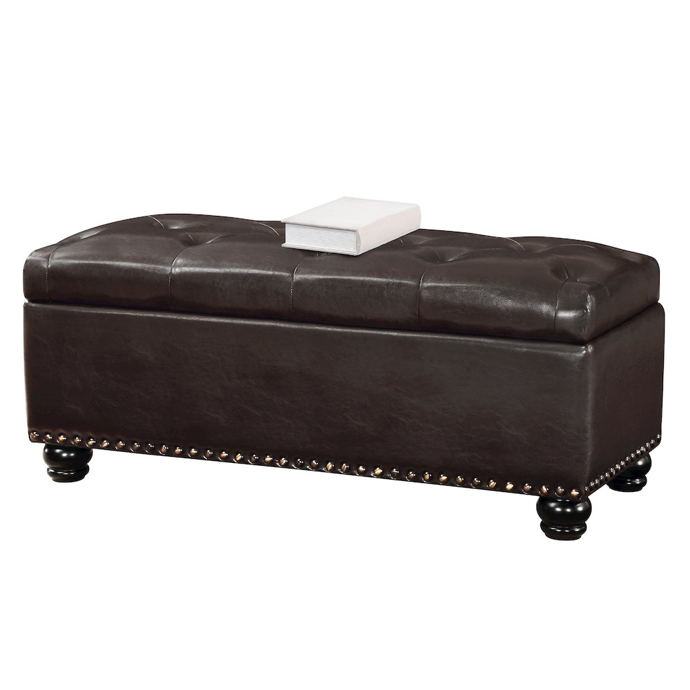 Designs4Comfort 9th Avenue Storage Ottoman Bench