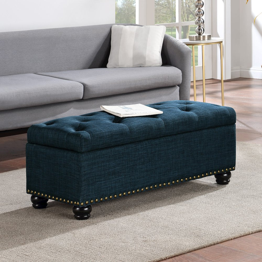 Designs4Comfort 9th Avenue Storage Ottoman Bench