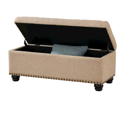 Designs4Comfort 9th Avenue Storage Ottoman Bench
