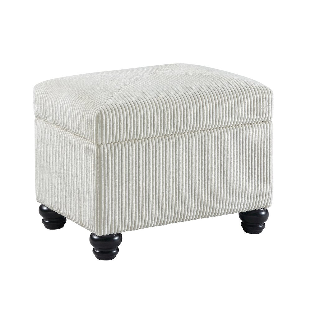 Designs4Comfort Corduroy 5th Avenue Storage Ottoman