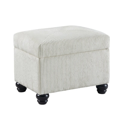 Designs4Comfort Corduroy 5th Avenue Storage Ottoman