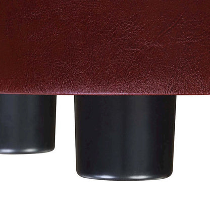 Designs 4 Comfort Round Accent Storage Ottoman with Reversible Tray Lid