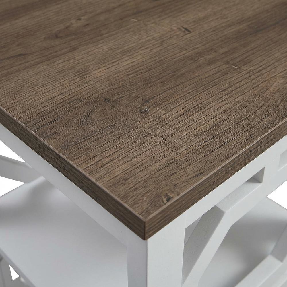 Wooden End Table with Modern Design and Durable Finish