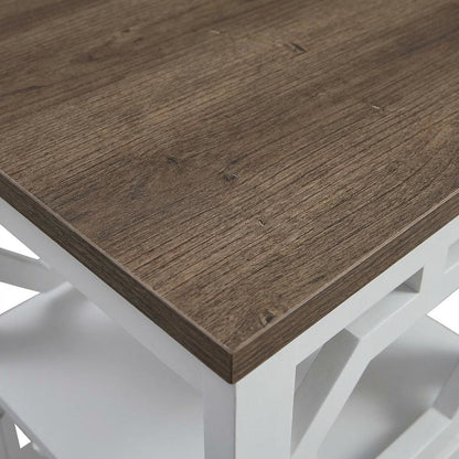 Wooden End Table with Modern Design and Durable Finish