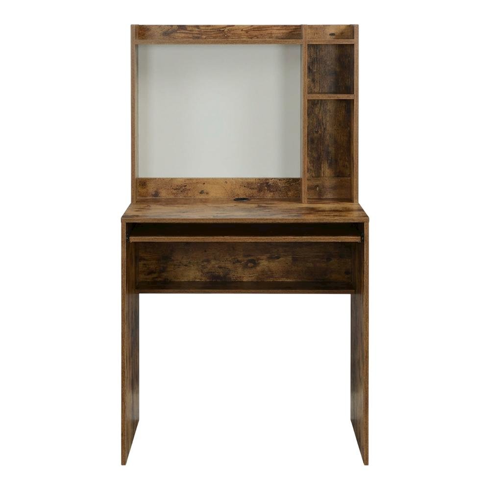Contemporary Student Desk, Magnetic Bullet, Board And Shelves For Study Space