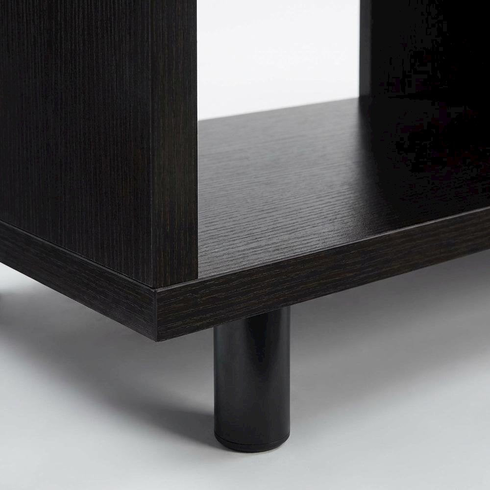 Contemporary Brown TV Stand with 1 Drawer and Shelves for Up to 65-Inch TVs