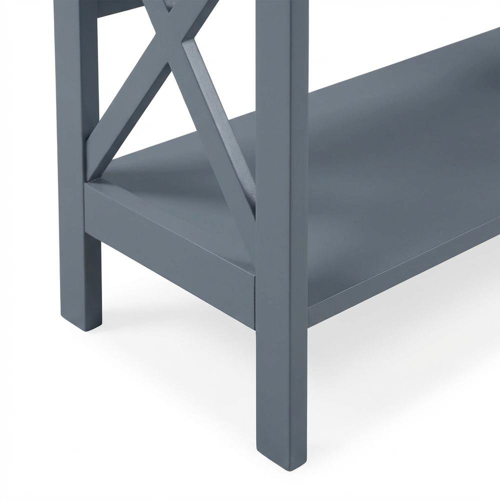 Wooden 3-Tier Bookcase with Non-Lead Base Paint and Storage Shelves