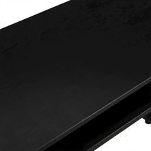 Black Student Desk, Shelves With Melamine Surface, Stainless Steel Accents