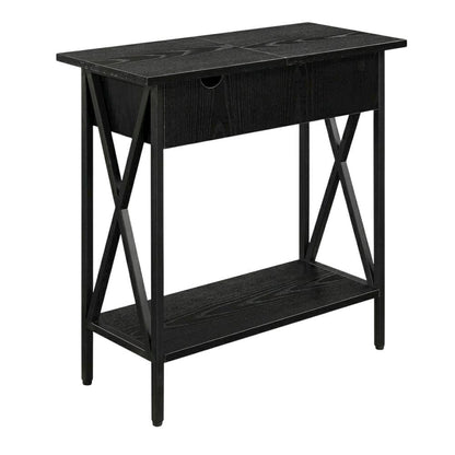 Contemporary Flip Top Coffee Table with Sturdy Construction and Compact Design