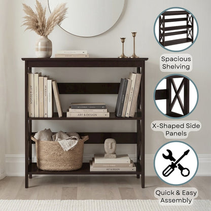 Oxford 3 Tier Bookcase