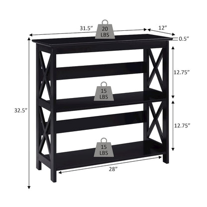 Oxford 3 Tier Bookcase