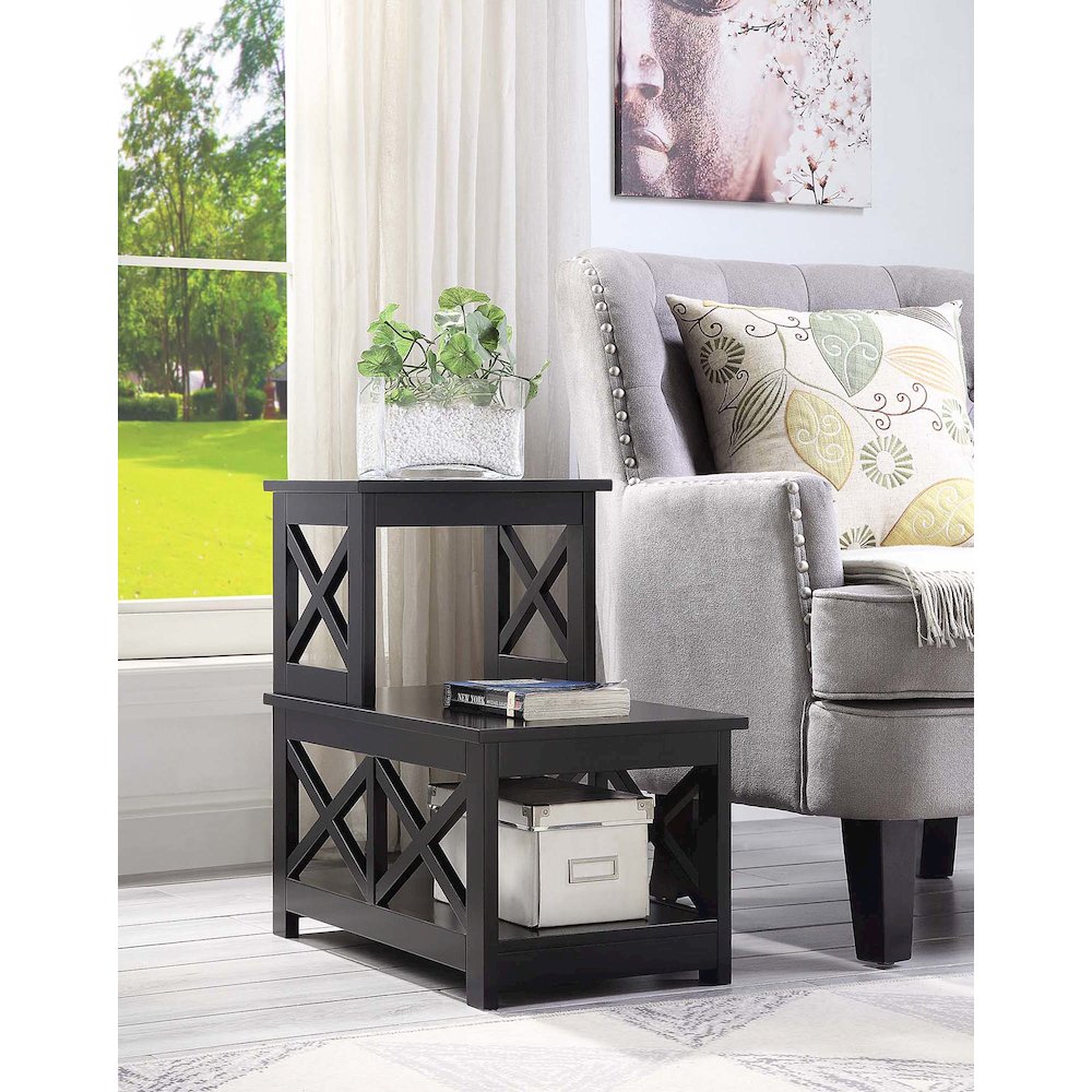 Oxford 2 Step Chairside End Table