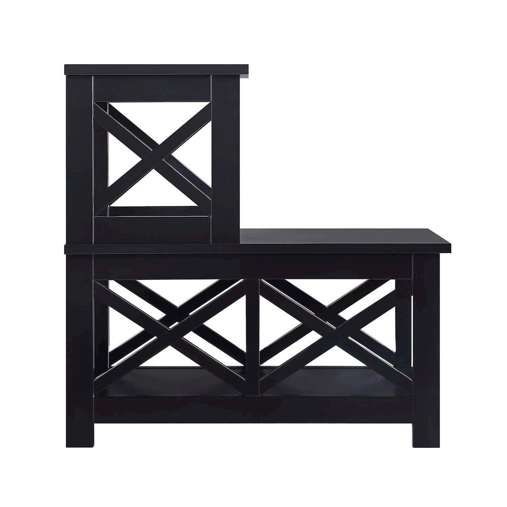 Oxford 2 Step Chairside End Table