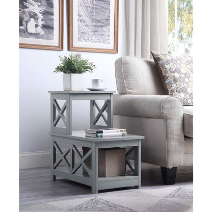 Oxford 2 Step Chairside End Table