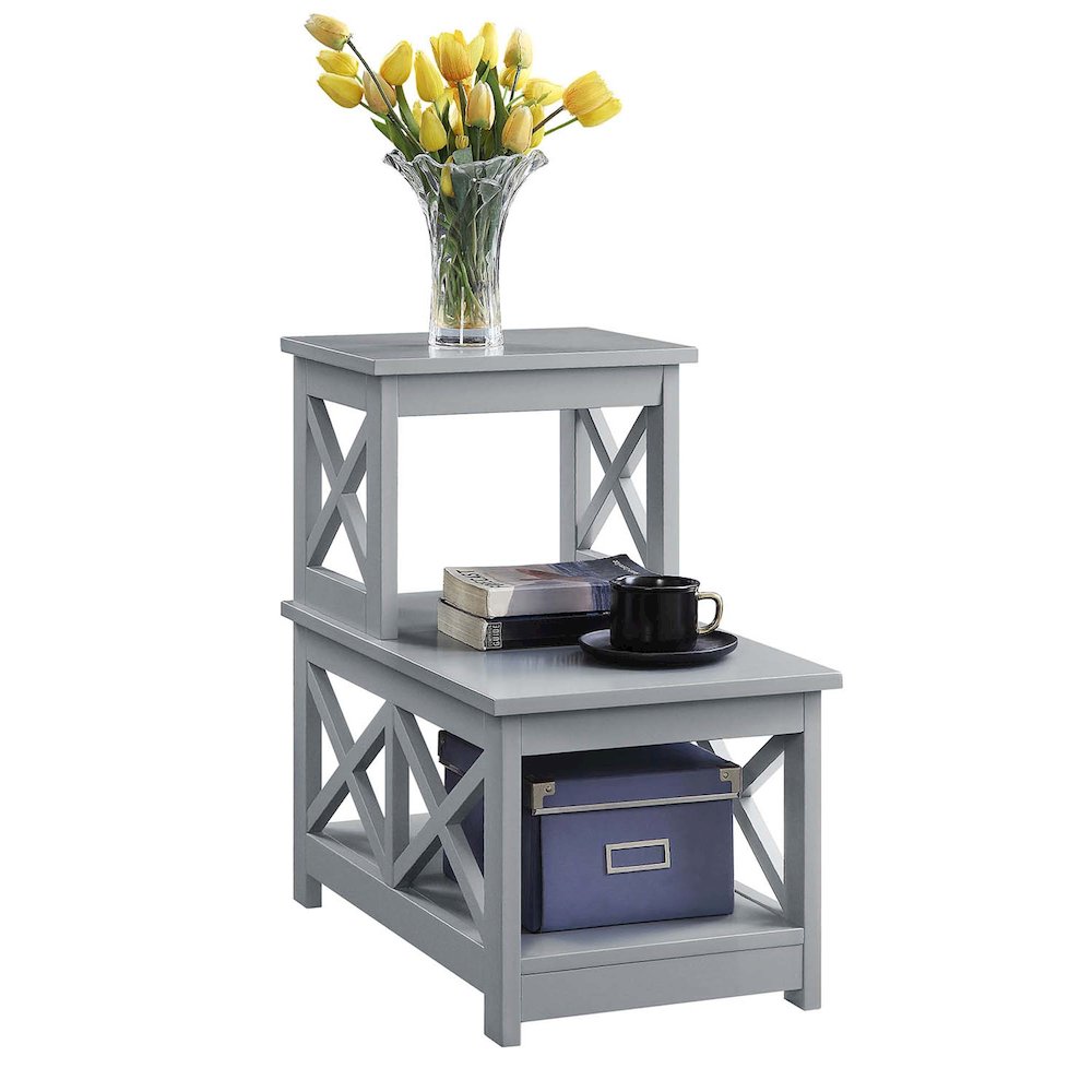 Oxford 2 Step Chairside End Table